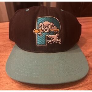VTG Portland Sea Dogs New Era Minor League Snapback Hat Mens M - L